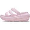 Crocs unisex-adult Mega Crush Triple Strap Sandal | Casual Sandals(Pink Milk)
