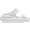 Crocs Unisex Adult Classic Crush Sandals | Casual Sandals(White)