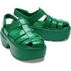 Crocs Unisex Adult Stomp Fisherman Sandal(Green Ivy)