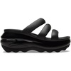Crocs unisex-adult Mega Crush Triple Strap Sandal | Casual Sandals(Black)
