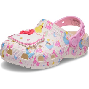 Crocs Kids’ Sanrio Hello Kitty & Friends Classic Clogs(Hello Kitty Pastel)