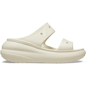 Crocs Unisex Adult Classic Crush Sandals | Casual Sandals(Bone)