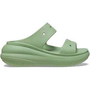 Crocs Unisex Adult Classic Crush Sandals | Casual Sandals(Fair Green)