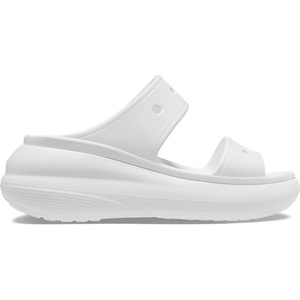 Crocs Unisex Adult Classic Crush Sandals | Casual Sandals(White)