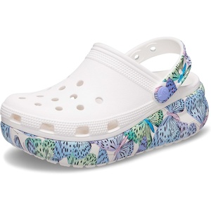 Crocs Unisex Adult Crush Clogs(White/Multi)