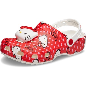 Crocs Unisex Adult Hello Kitty Classic Clogs | Casual Shoes(Multi Hello Kitty)