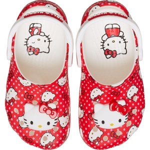 Crocs Unisex-Child Classic(Multi/Red)