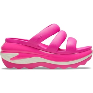 Crocs unisex-adult Mega Crush Triple Strap Sandal | Casual Sandals(Pink Crush)