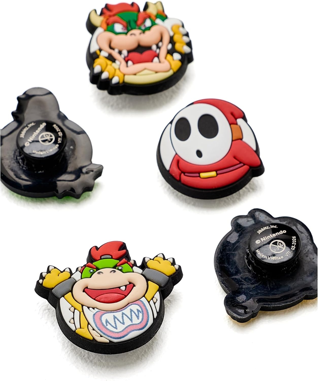 image:imageCrocs Jibbitz 5Pack Trendy Shoe Charms Jibbitz for CrocsSuper Mario Secondary 5pack