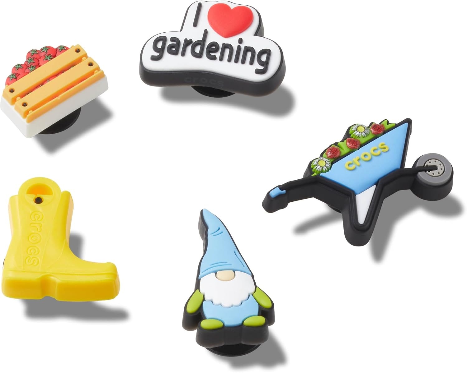 image:imageCrocs Jibbitz Girls Favorites Shoe Charm PacksSummer Garden