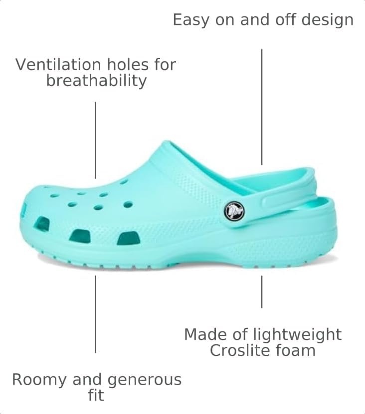 image:imageCrocs Kids Classic Clog Little KidBig KidToddlerAquamarine