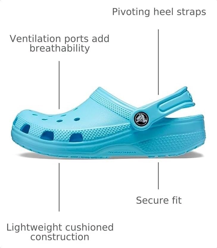 image:imageCrocs Kids Classic Clog Little KidBig KidToddlerArctic