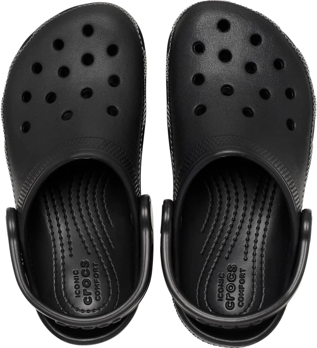 image:imageCrocs Kids Classic Clog Little KidBig KidToddlerBlackBlack