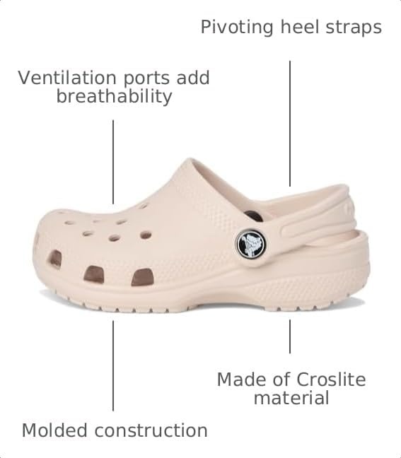 image:imageCrocs Kids Classic Clog Little KidBig KidToddlerQuartz