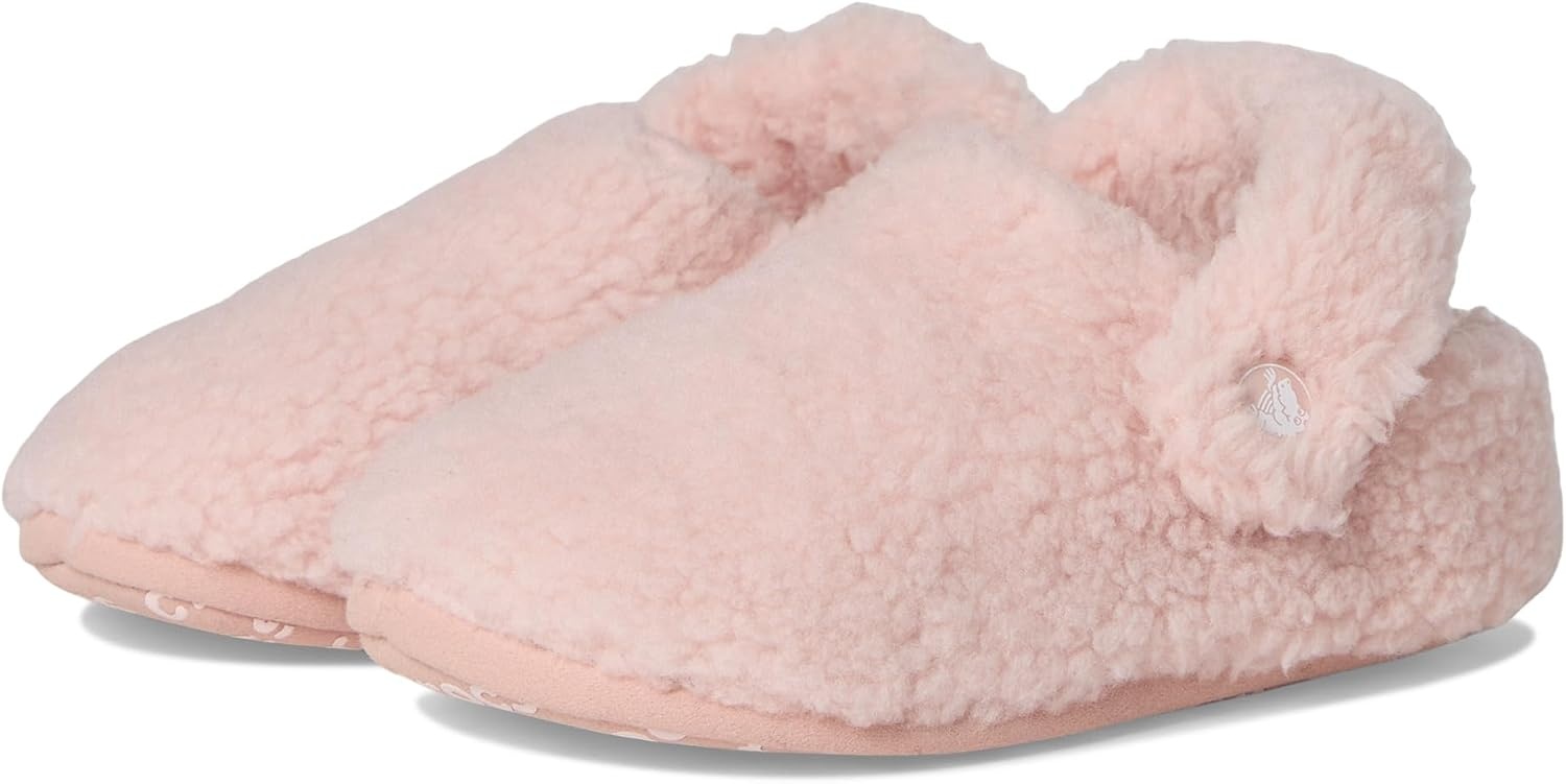 image:imageCrocs Kids Classic Cozzzy Slippers Casual SlippersPink Clay