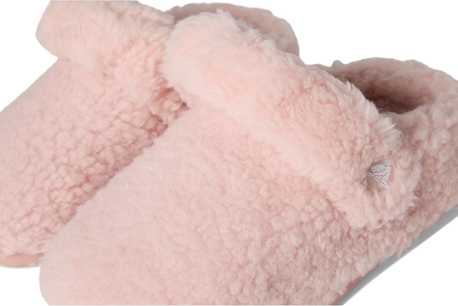 image:imageCrocs Kids Classic Cozzzy Slippers Casual SlippersPink Clay