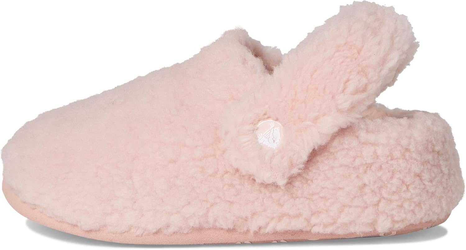 image:imageCrocs Kids Classic Cozzzy Slippers Casual SlippersPink Clay