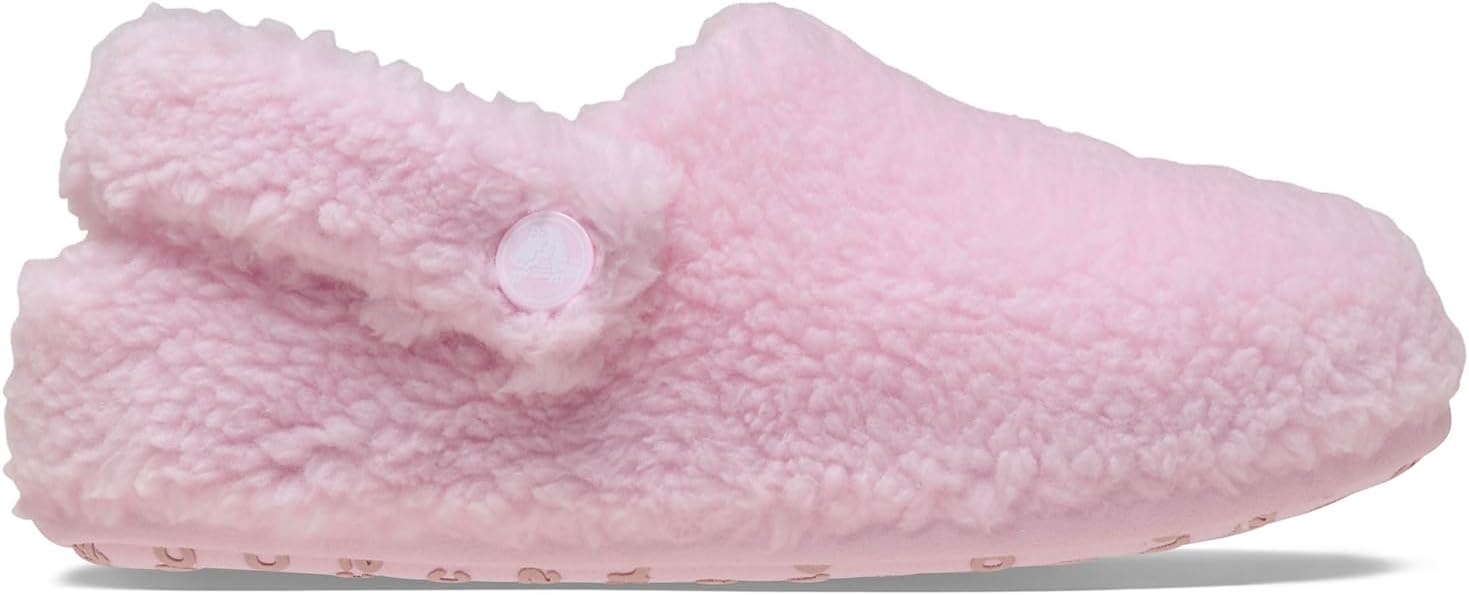 image:imageCrocs Kids Classic Cozzzy Slippers Casual SlippersPink Milk