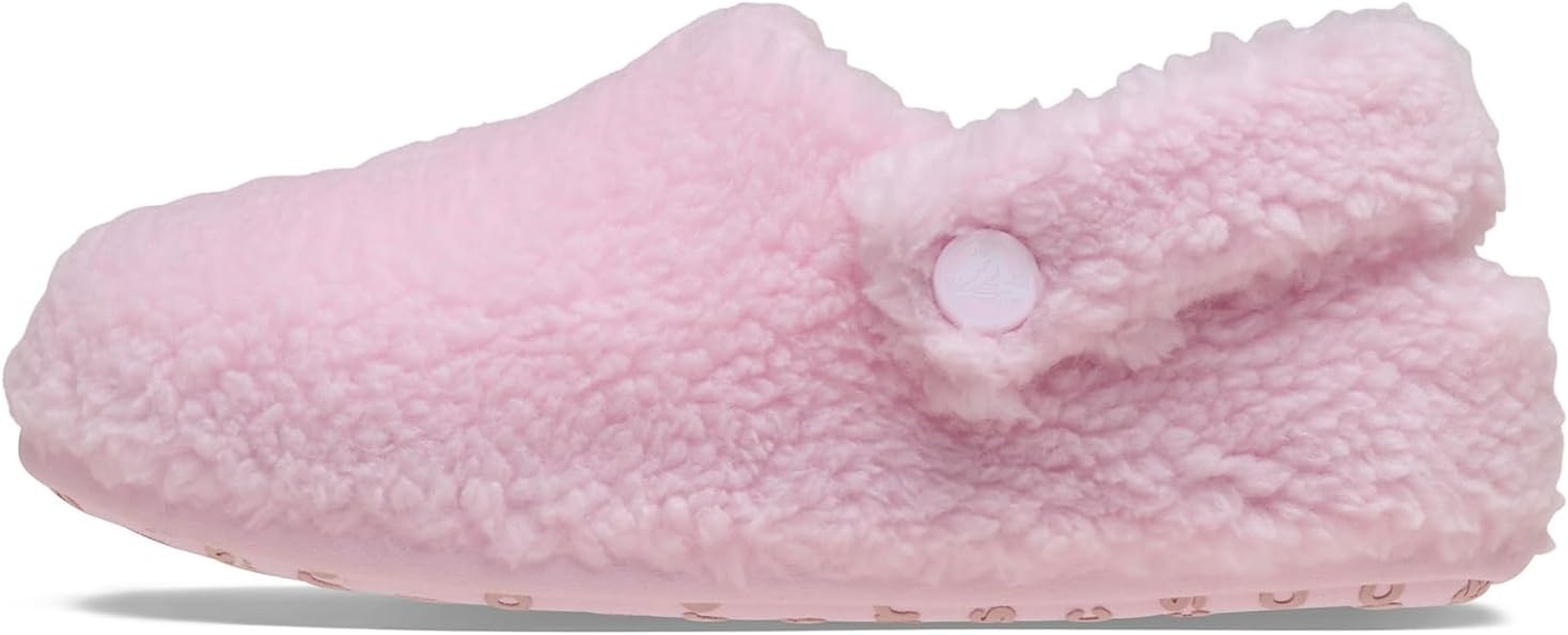 image:imageCrocs Kids Classic Cozzzy Slippers Casual SlippersPink Milk