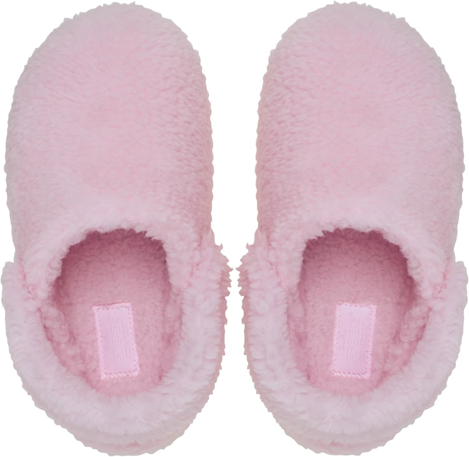 image:imageCrocs Kids Classic Cozzzy Slippers Casual SlippersPink Milk