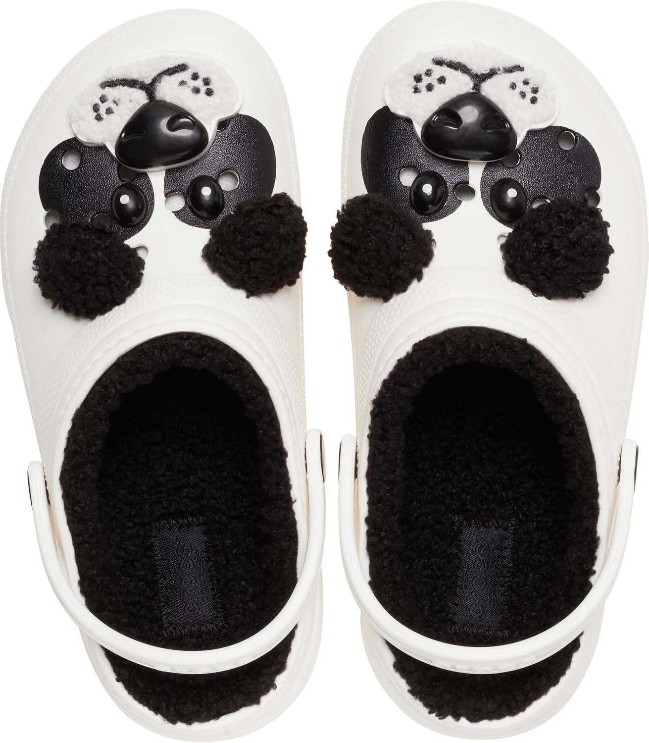 image:imageCrocs Kids Classic Lined I Am ClogsChalkBlack