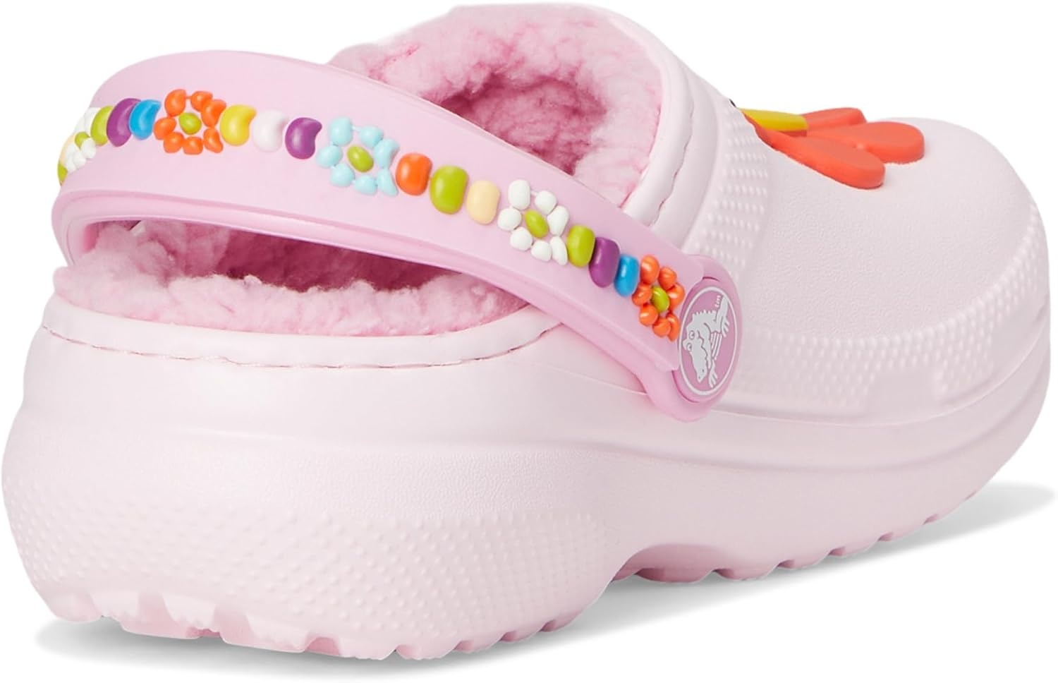 image:imageCrocs Kids Classic Lined I Am ClogsPink MilkDaisy