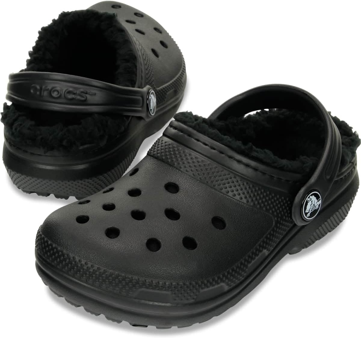 image:imageCrocs Kids Classic Lined Kids Clog Casual ShoesBlackBlack