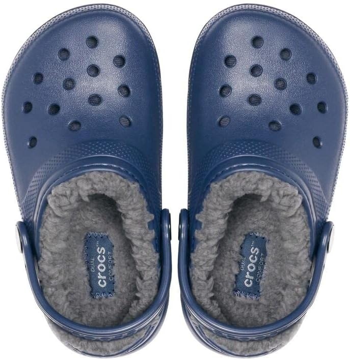 image:imageCrocs Kids Classic Lined Kids Clog Casual ShoesNavyCharcoal