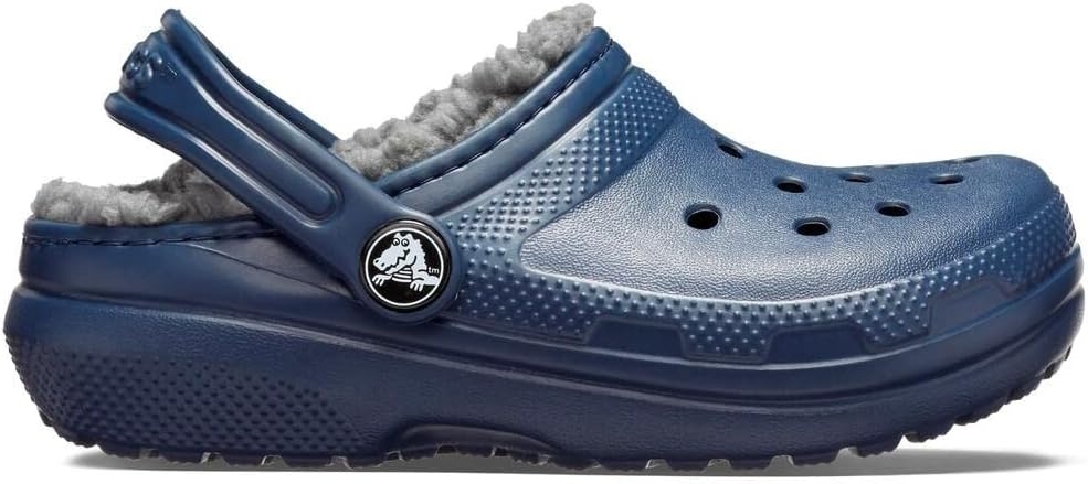 image:imageCrocs Kids Classic Lined Kids Clog Casual ShoesNavyCharcoal
