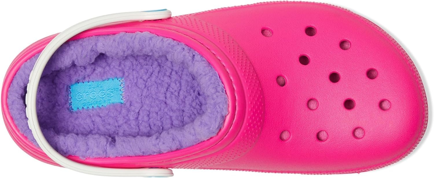 image:imageCrocs Kids Classic Lined Kids Clog Casual ShoesPink CrushMulti