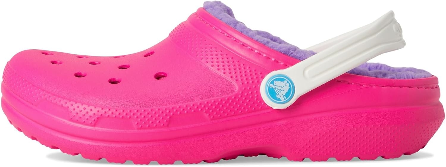 image:imageCrocs Kids Classic Lined Kids Clog Casual ShoesPink CrushMulti