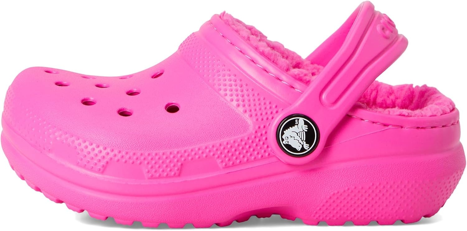 image:imageCrocs Kids Classic Lined Kids Clog Casual ShoesPink CrushPink Crush