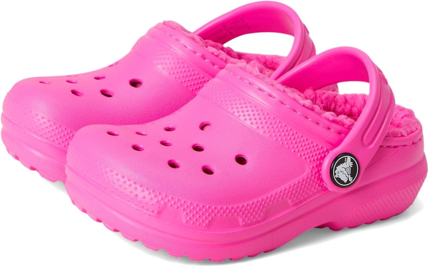 image:imageCrocs Kids Classic Lined Kids Clog Casual ShoesPink CrushPink Crush