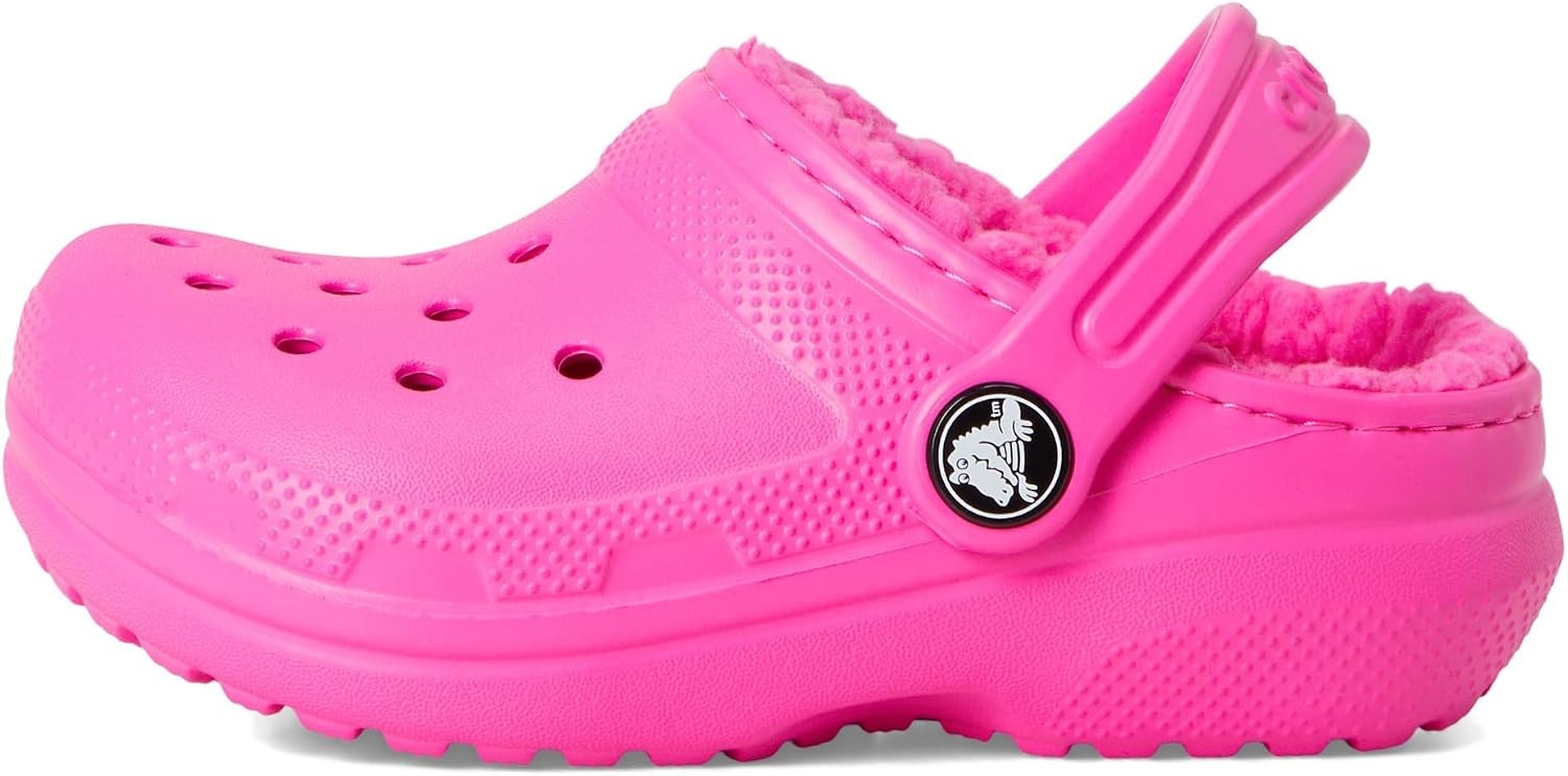 image:imageCrocs Kids Classic Lined Kids Clog Casual ShoesPink CrushPink Crush