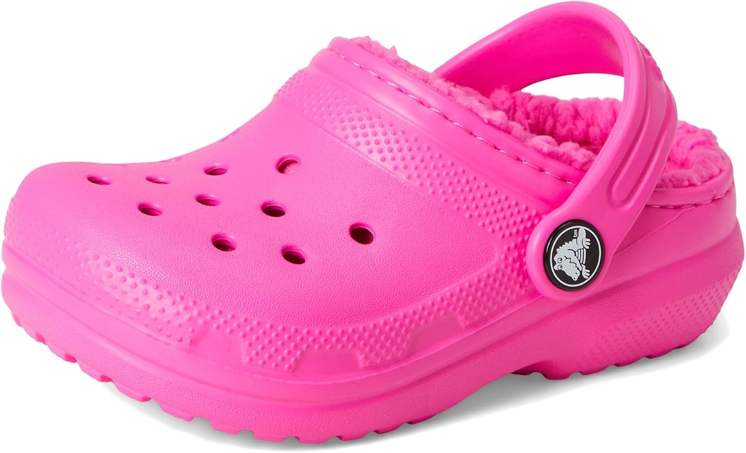 image:imageCrocs Kids Classic Lined Kids Clog Casual ShoesPink CrushPink Crush
