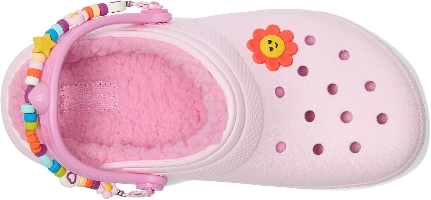 image:imageCrocs Kids Classic Lined Kids Clog Casual ShoesPink Milk