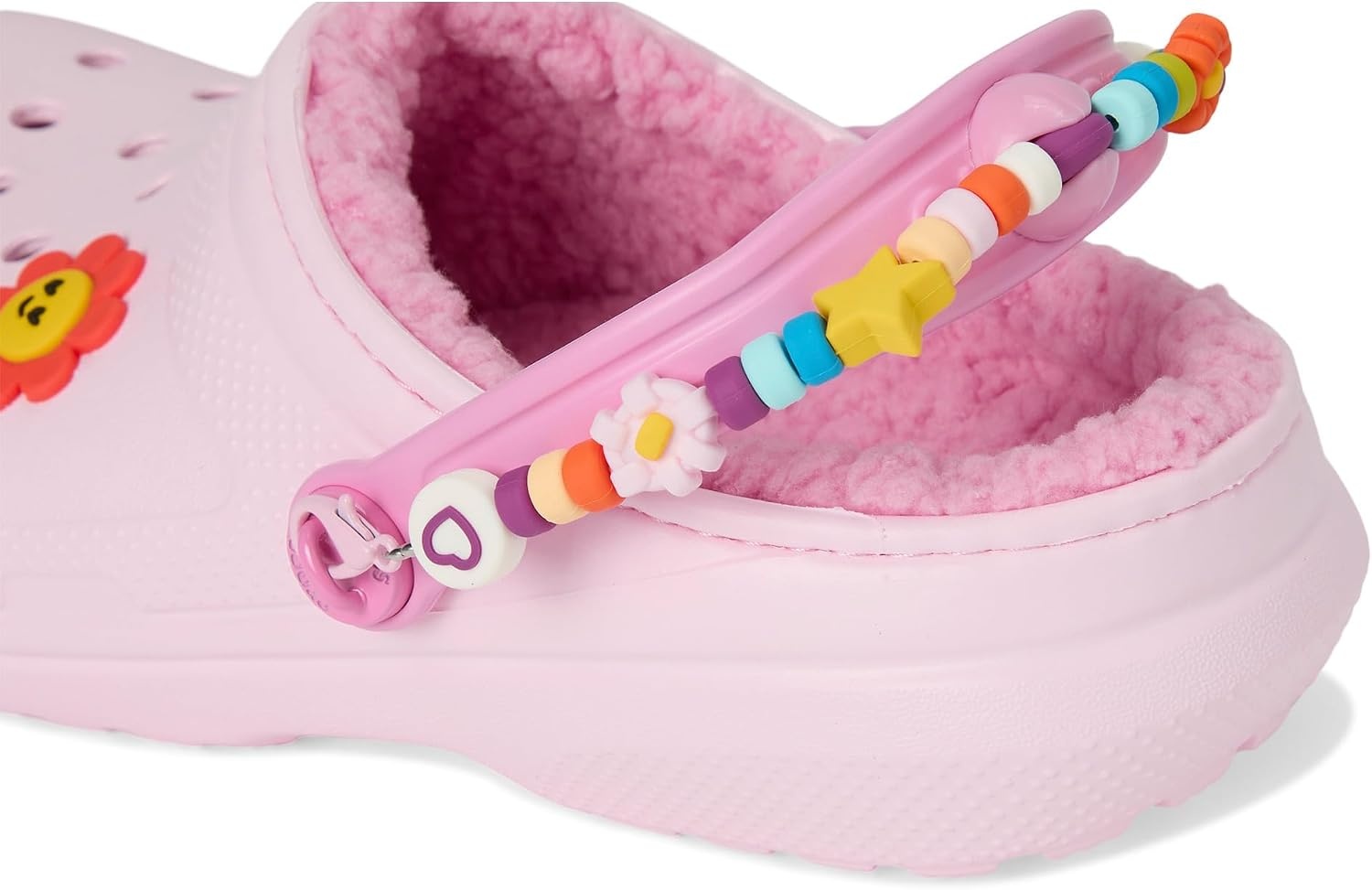 image:imageCrocs Kids Classic Lined Kids Clog Casual ShoesPink Milk