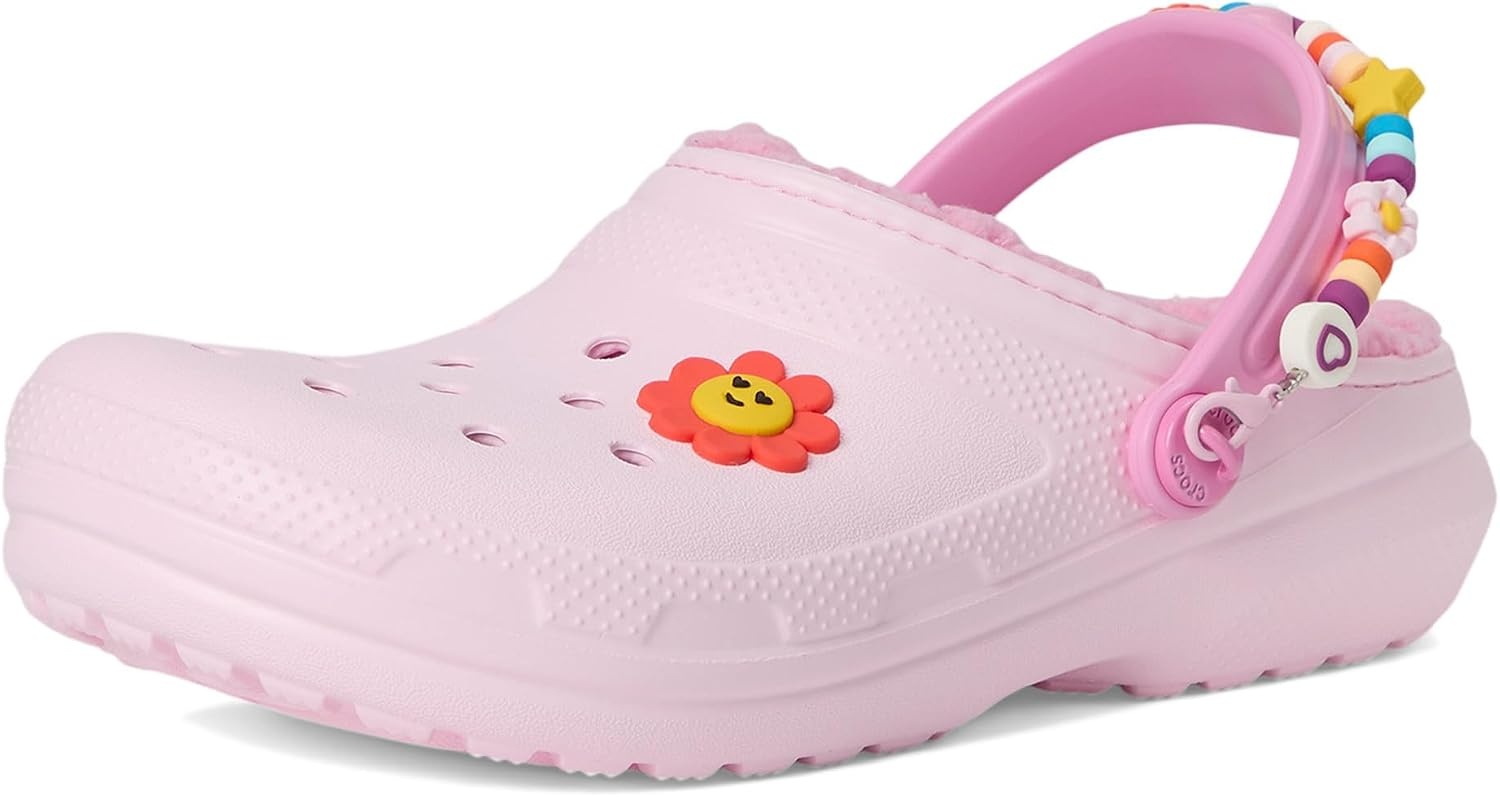 image:imageCrocs Kids Classic Lined Kids Clog Casual ShoesPink Milk