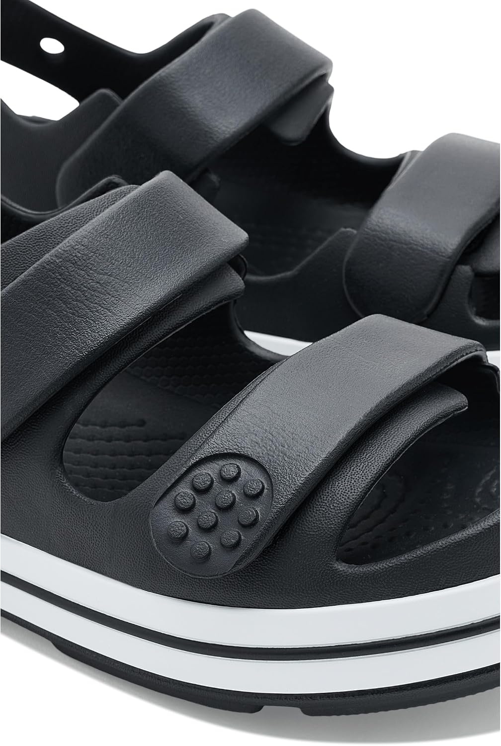image:imageCrocs Kids Crocband Cruiser SandalsBlackWhite