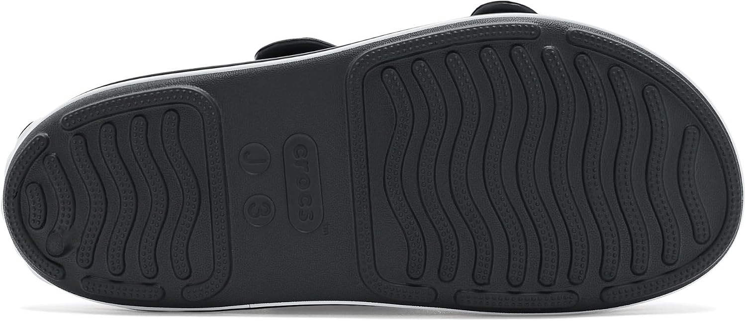 image:imageCrocs Kids Crocband Cruiser SandalsBlackWhite