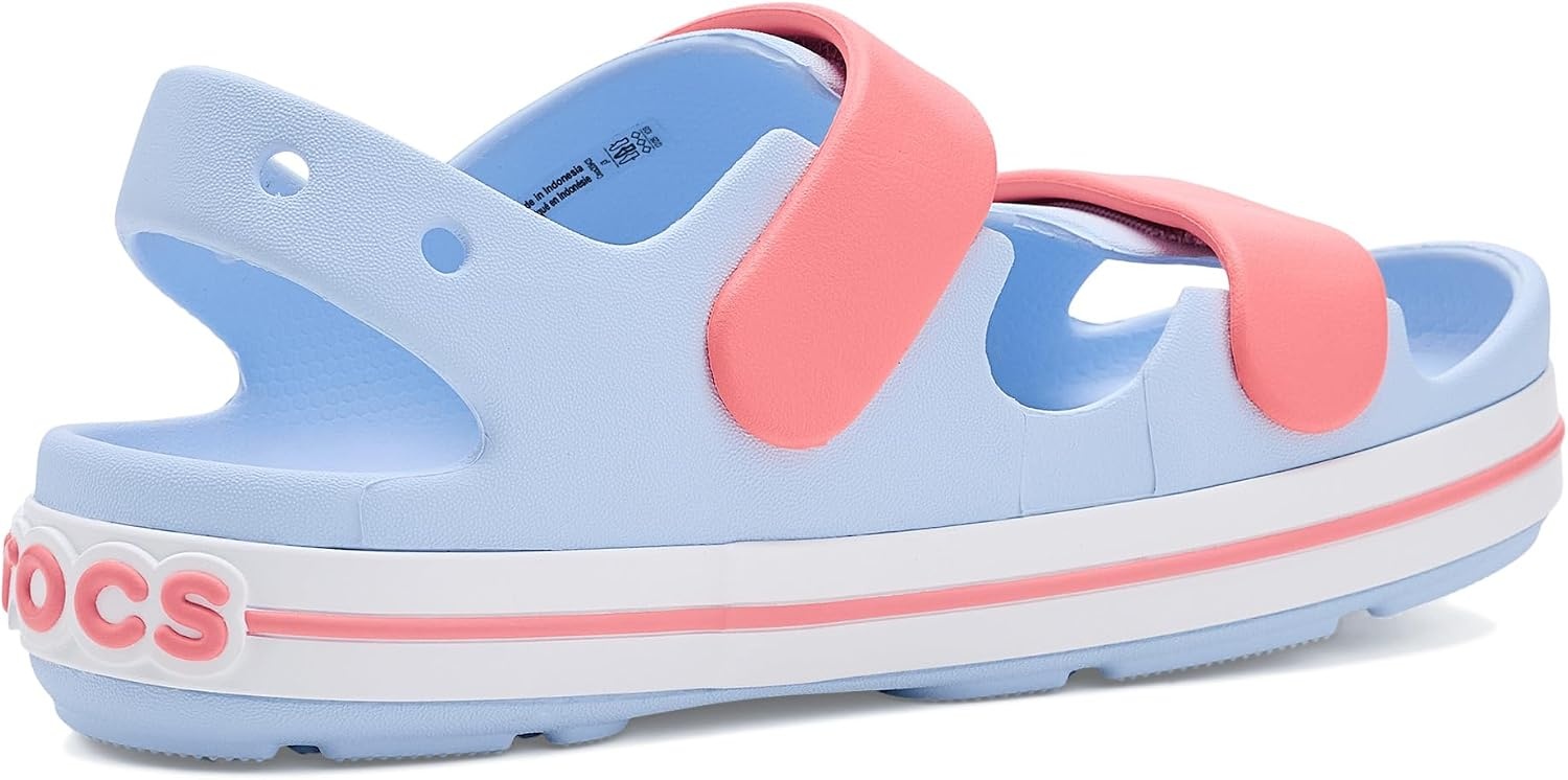 image:imageCrocs Kids Crocband Cruiser SandalsBlue FrostGuava