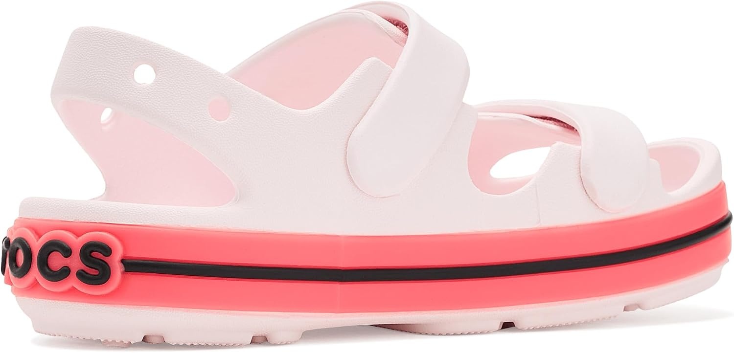 image:imageCrocs Kids Crocband Cruiser SandalsBubble IcePink Blast