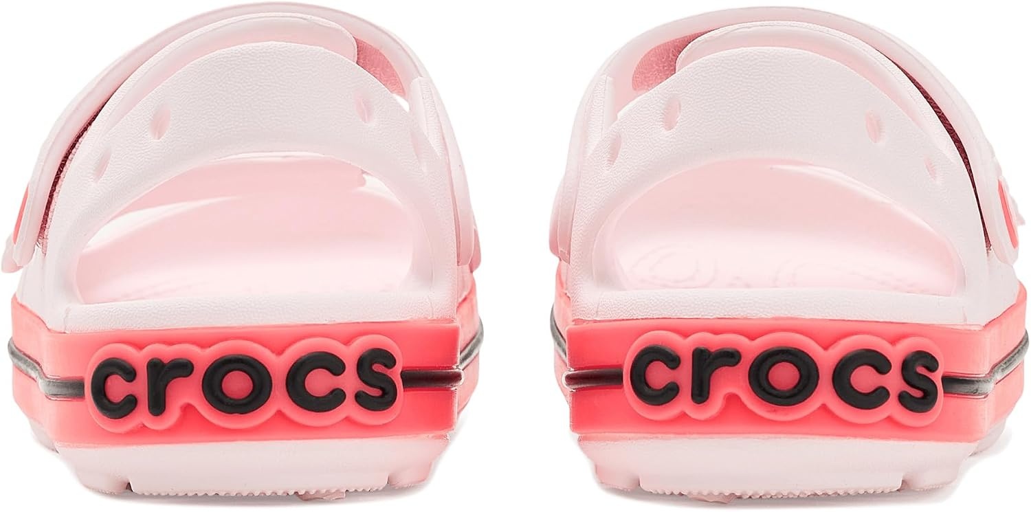 image:imageCrocs Kids Crocband Cruiser SandalsBubble IcePink Blast