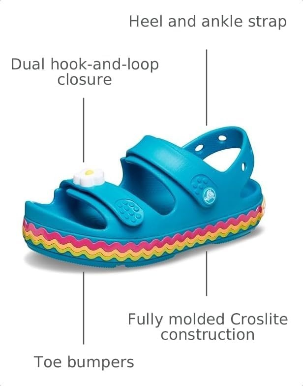 image:imageCrocs Kids Crocband Cruiser SandalsMarina