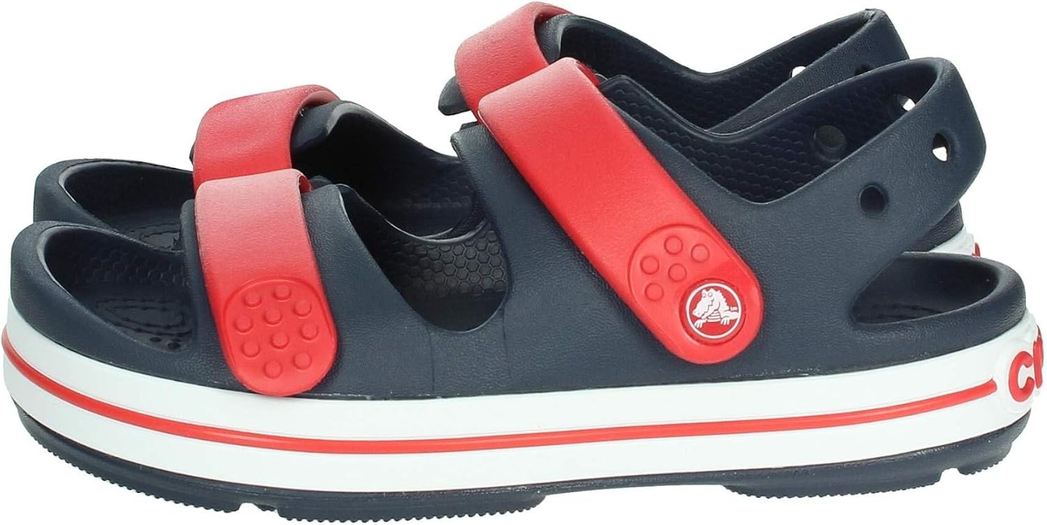 image:imageCrocs Kids Crocband Cruiser SandalsNavyVarsity Red