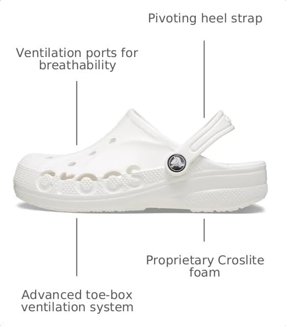 image:imageCrocs Kids Via Clogs Casual ShoesWhite