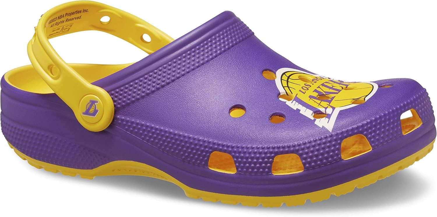 image:imageCrocs Mens NBA Los Angeles Lakers Classic Clogs Casual ShoesLa Lakers