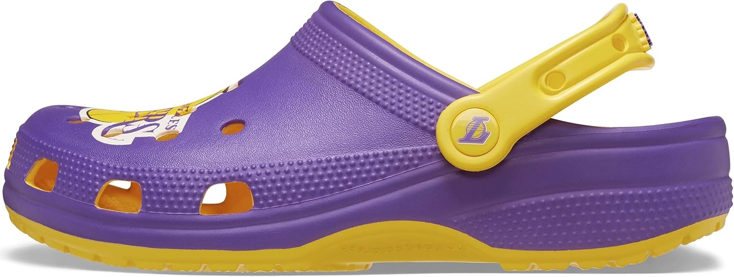 image:imageCrocs Mens NBA Los Angeles Lakers Classic Clogs Casual ShoesLa Lakers