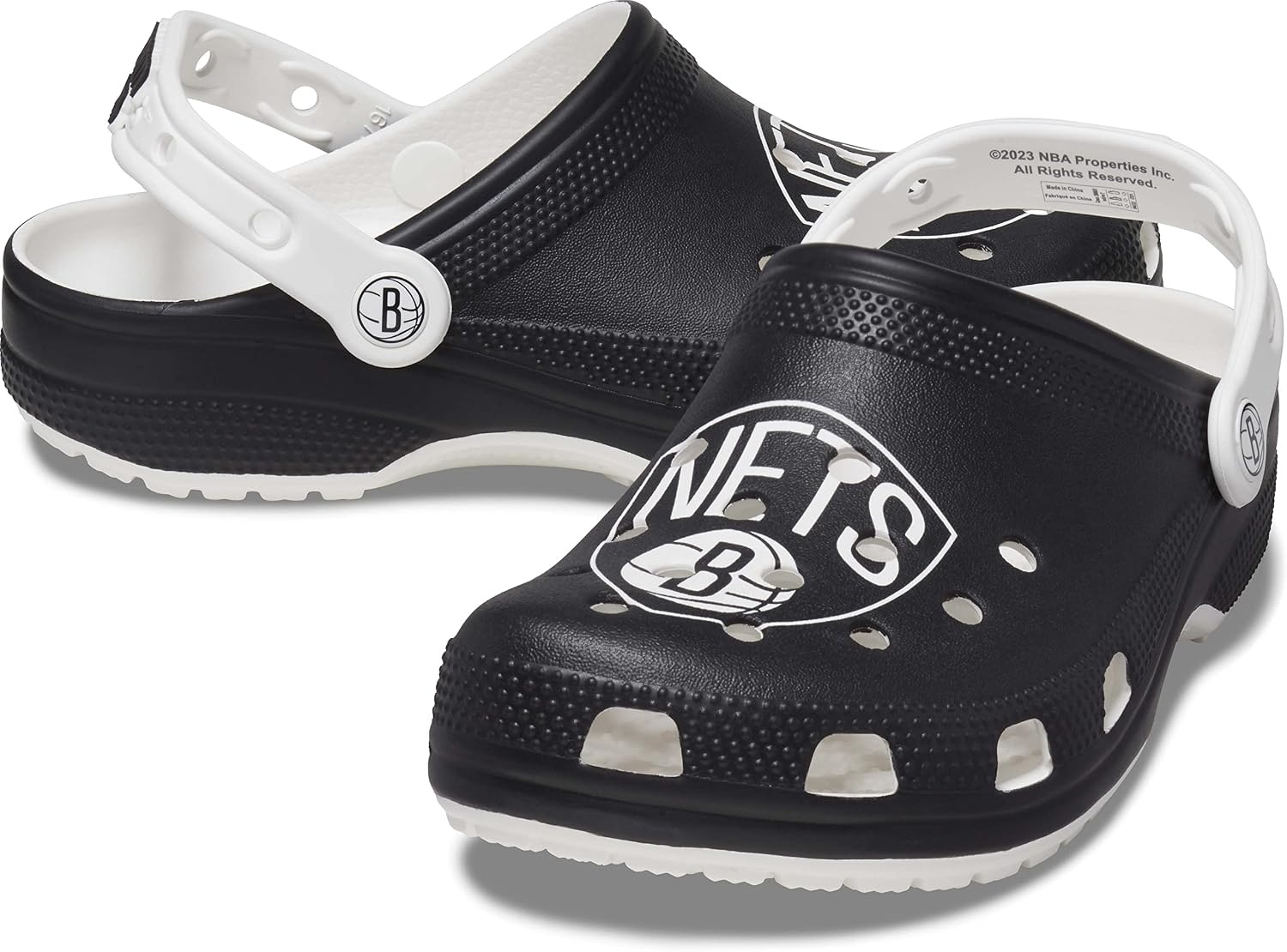 image:imageCrocs Unisex Adult NBA Classic ClogBrooklyn Nets