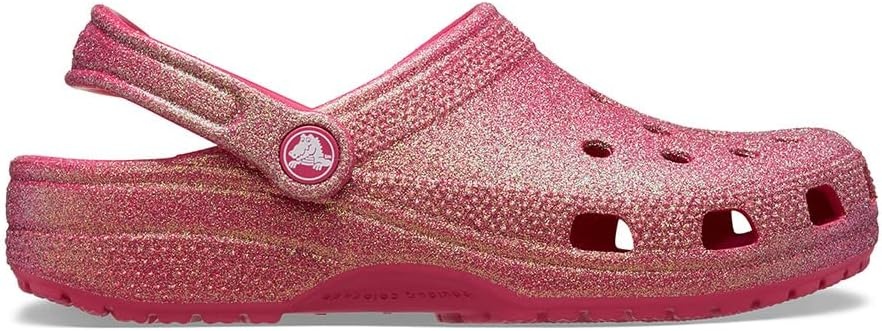 image:imageCrocs Unisex Classic Clogs Glitter Dragon Fruit Men 7 Women 9 Medium Casual Shoes